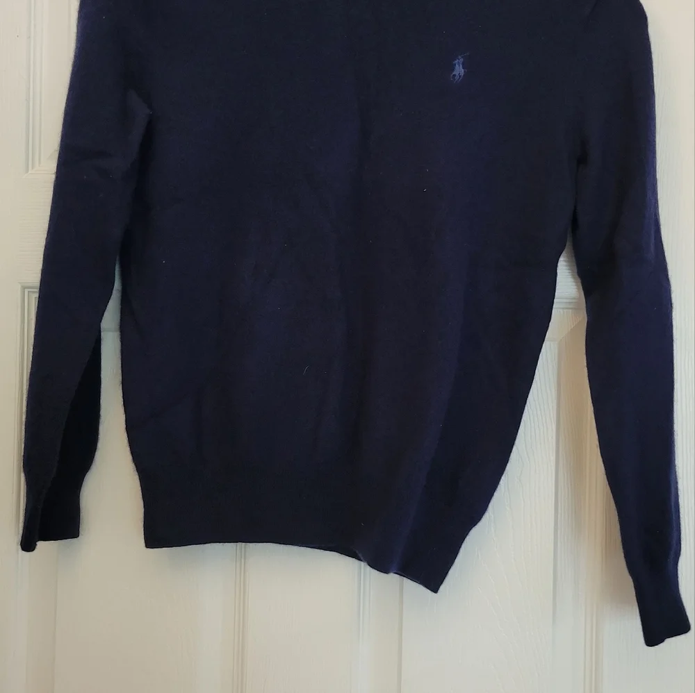 Men's Polo Washable Cashmere - Picture 3 of 3